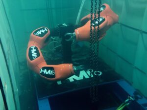 Aquanaut robot operates underwater