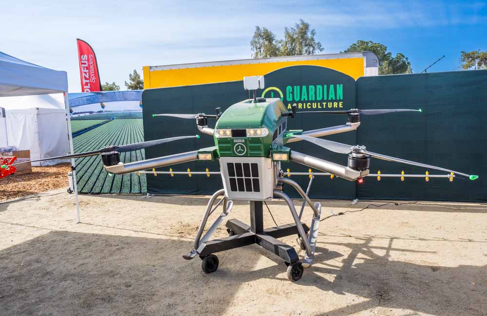 hero image of the guardian ag drone.