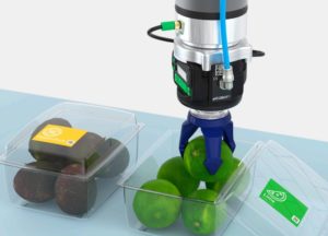 piSOFTGRIP vacuum-based soft gripper from Piab can handle delicate objects