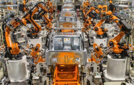 kuka industrial robots manufacturing cars