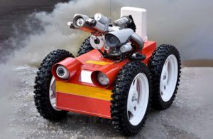 firefighting mobile robot