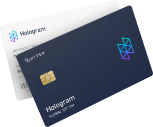 Hologram Hyper card and software designed to widen IoT device connectivity